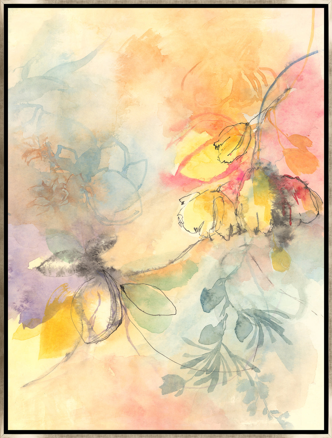 Spring Visitor I by Jean Kenna - 24" x 32" Framed