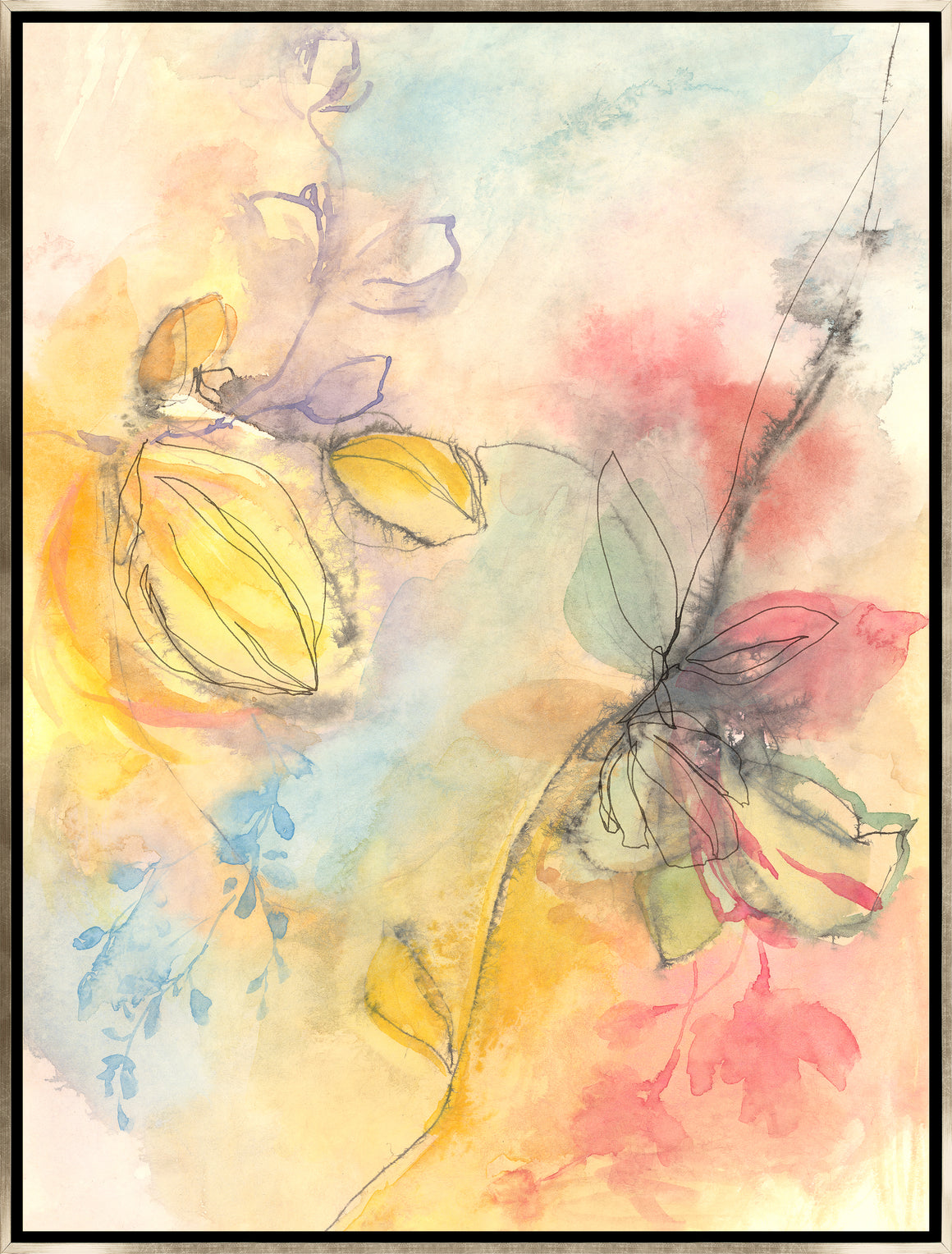 Spring Visitor II by Jean Kenna - 24" x 32" Framed