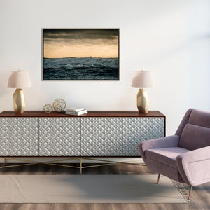 Sky and Waves by Adam Mowery - 45" x 30" Framed