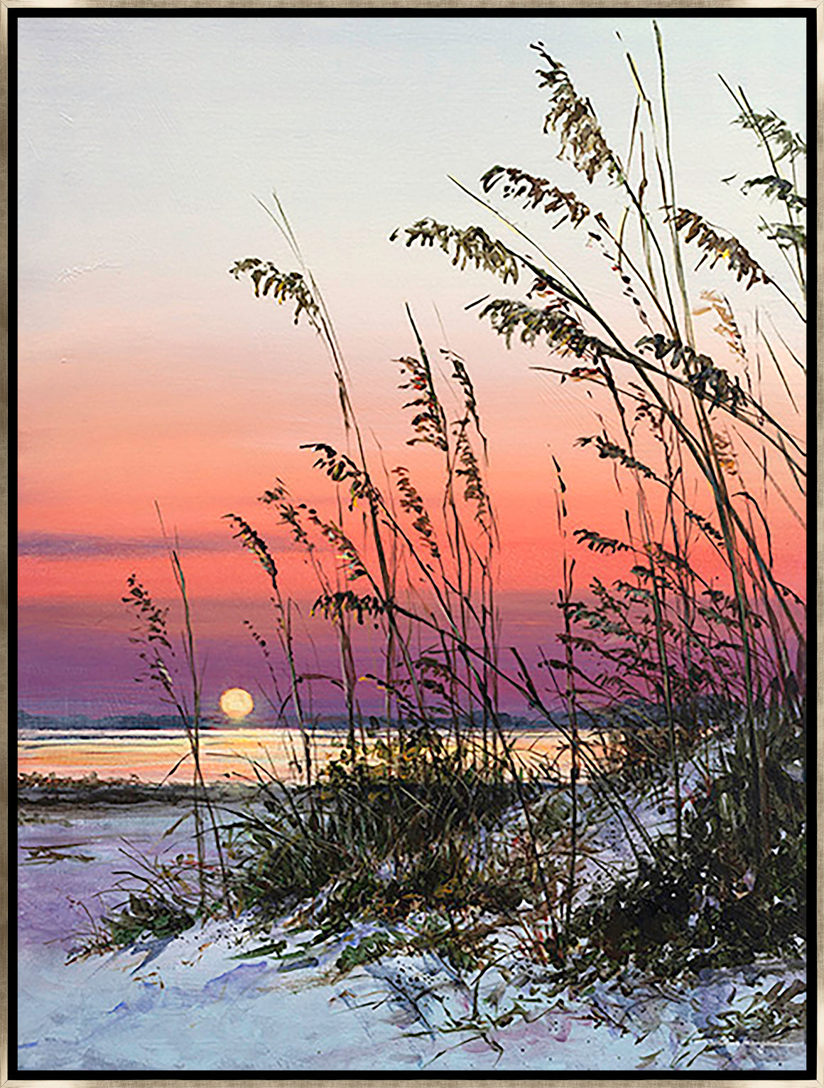 Summer Shore II by William Mangum - 30" x 40" Framed