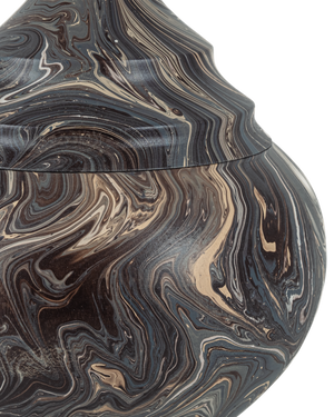 Marbleized Short Turret Box