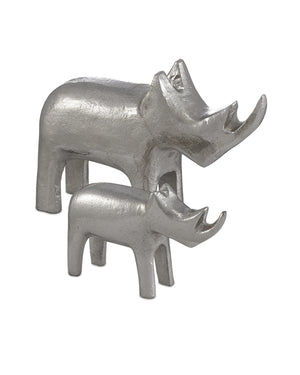 Kano Large Silver Rhino