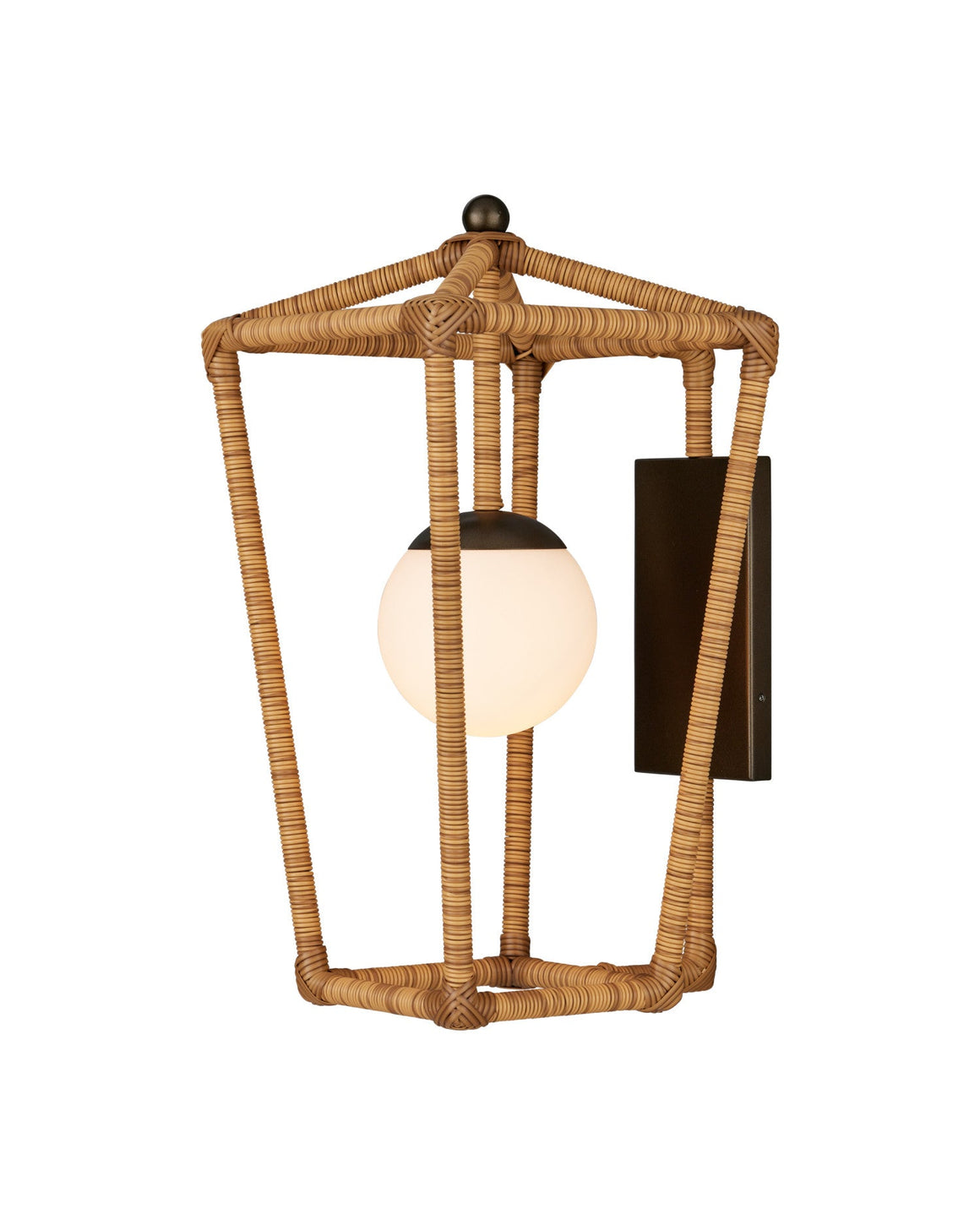 Denison Small Natural Outdoor Wall Sconce