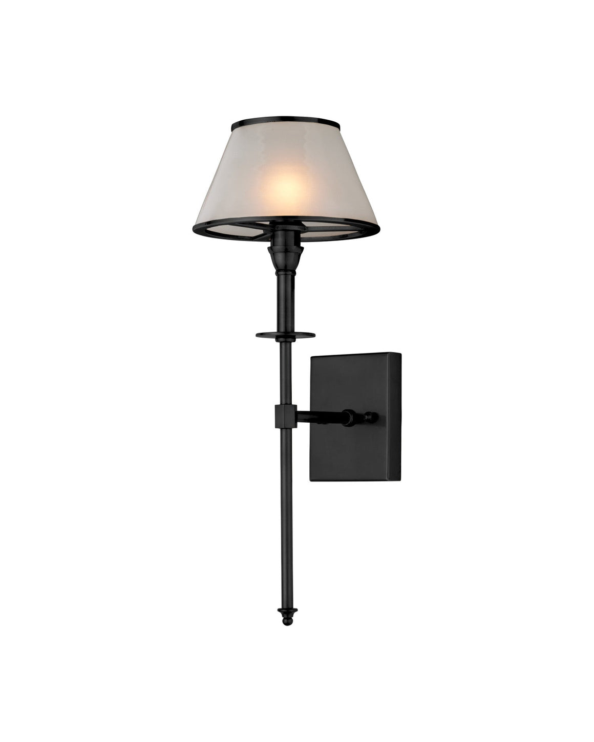Ronaldo Black Outdoor Wall Sconce