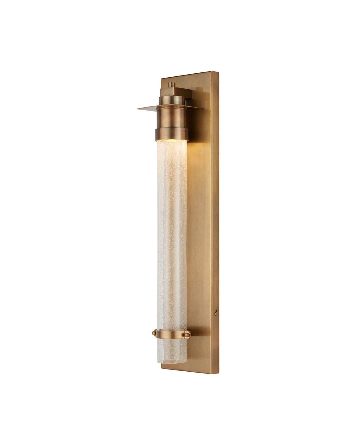 Provence Brass Outdoor Wall Sconce