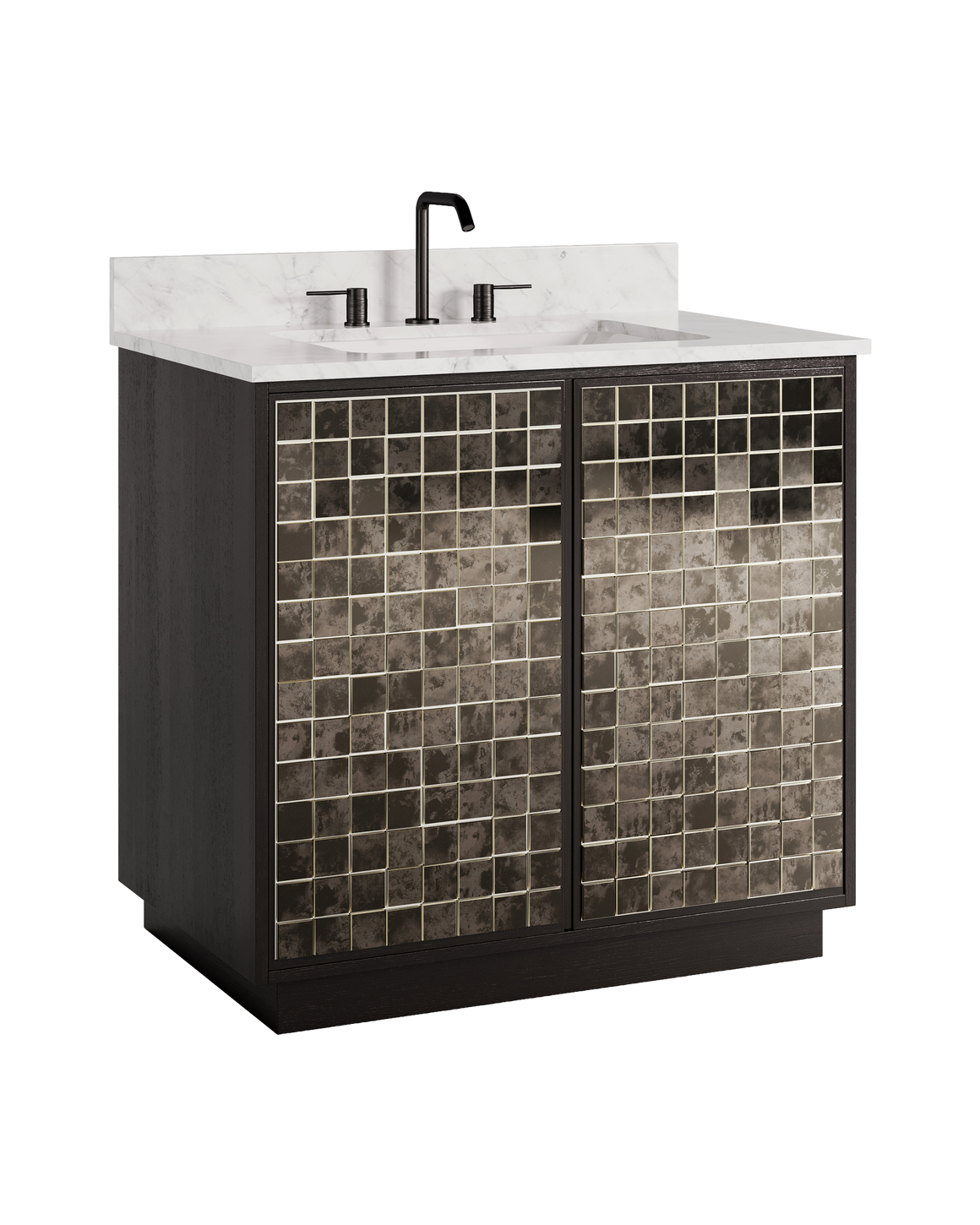 Mosaico 36" Vanity with Rectangular Undermount Sink