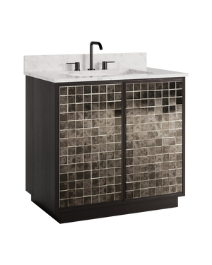 Mosaico 36" Vanity with Rectangular Undermount Sink