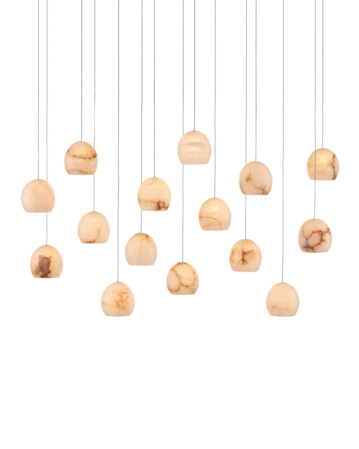 Lazio 15-Light Linear Multi-Drop Pendant