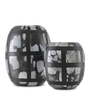 Schiappa Glass Vases Set of 2