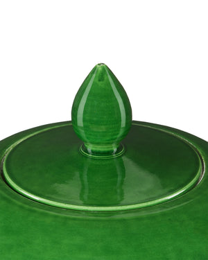 Imperial Green Ginger Jar