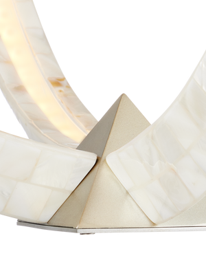 Arietta White Orb Chandelier