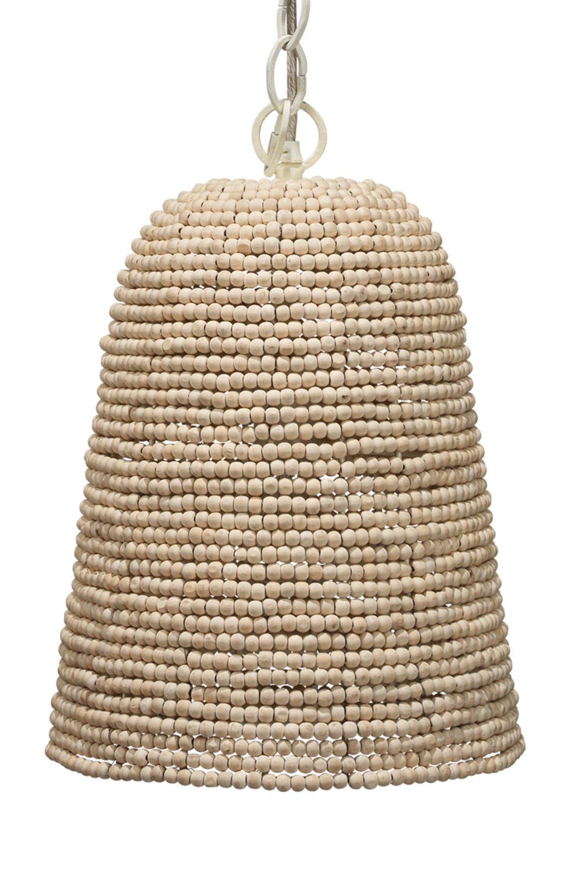 Canal Wood Beaded 1-Light Pendant