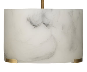 Elancourt Faux Alabaster 3-Light Pendant