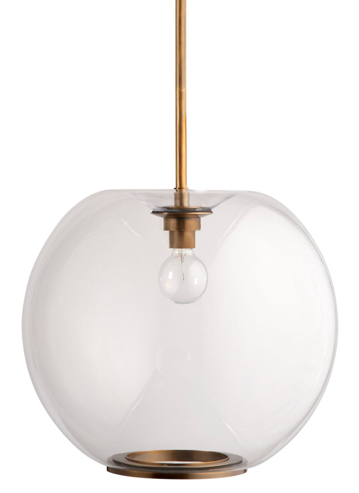 Helium 1-Light Blown Glass Pendant