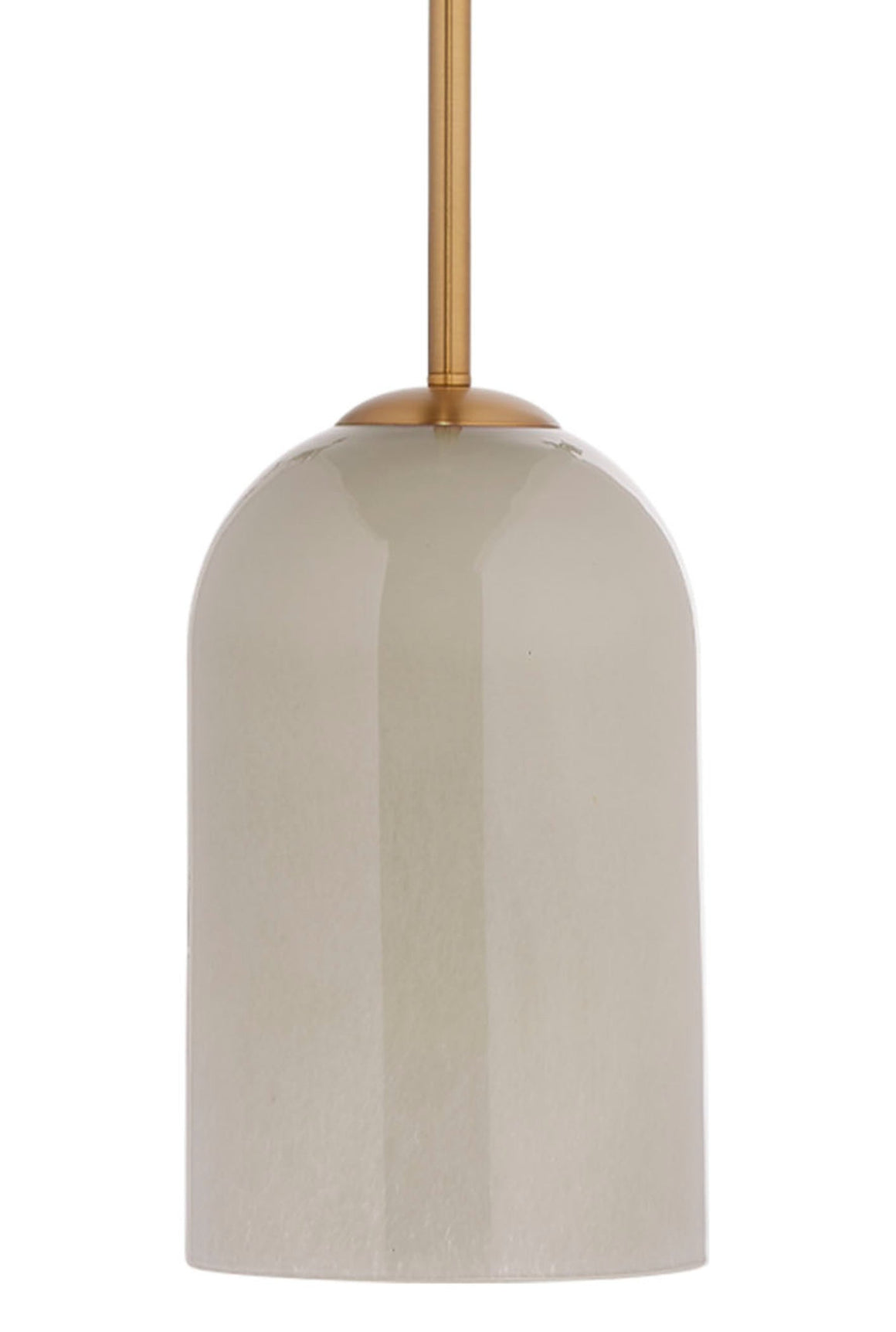 Holt 1-Light Glass Pendant, Taupe