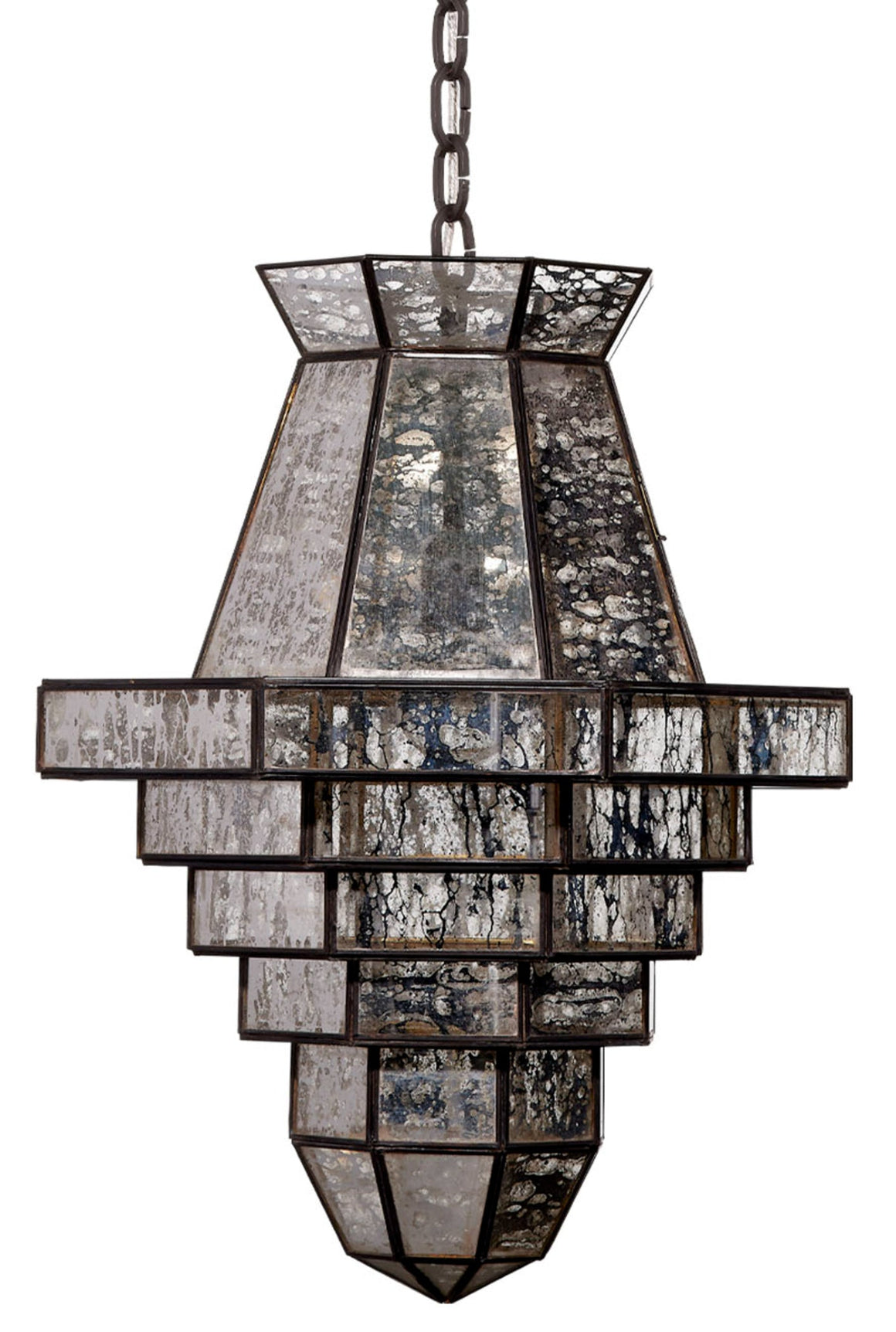 Imperial 1-Light Glass and Metal Pendant