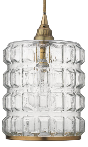 Madison Glass 1-Light Pendant