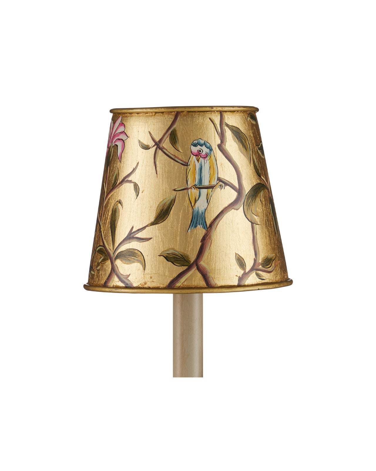 Victoria Gold Tapered Chandelier Shade