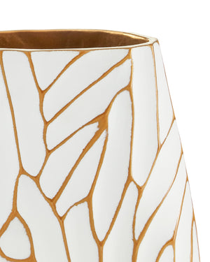 Anika White Vase Set of 2
