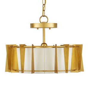 Berwick Gold Semi-Flush Mount
