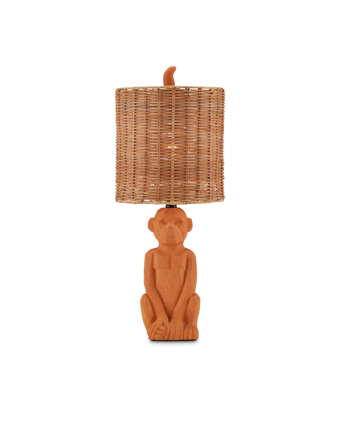 King Louie Terracotta Table Lamp