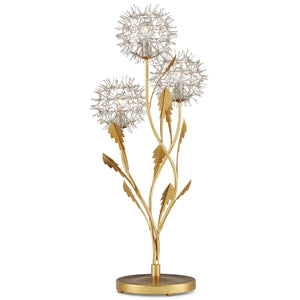 Dandelion Silver & Gold Table Lamp