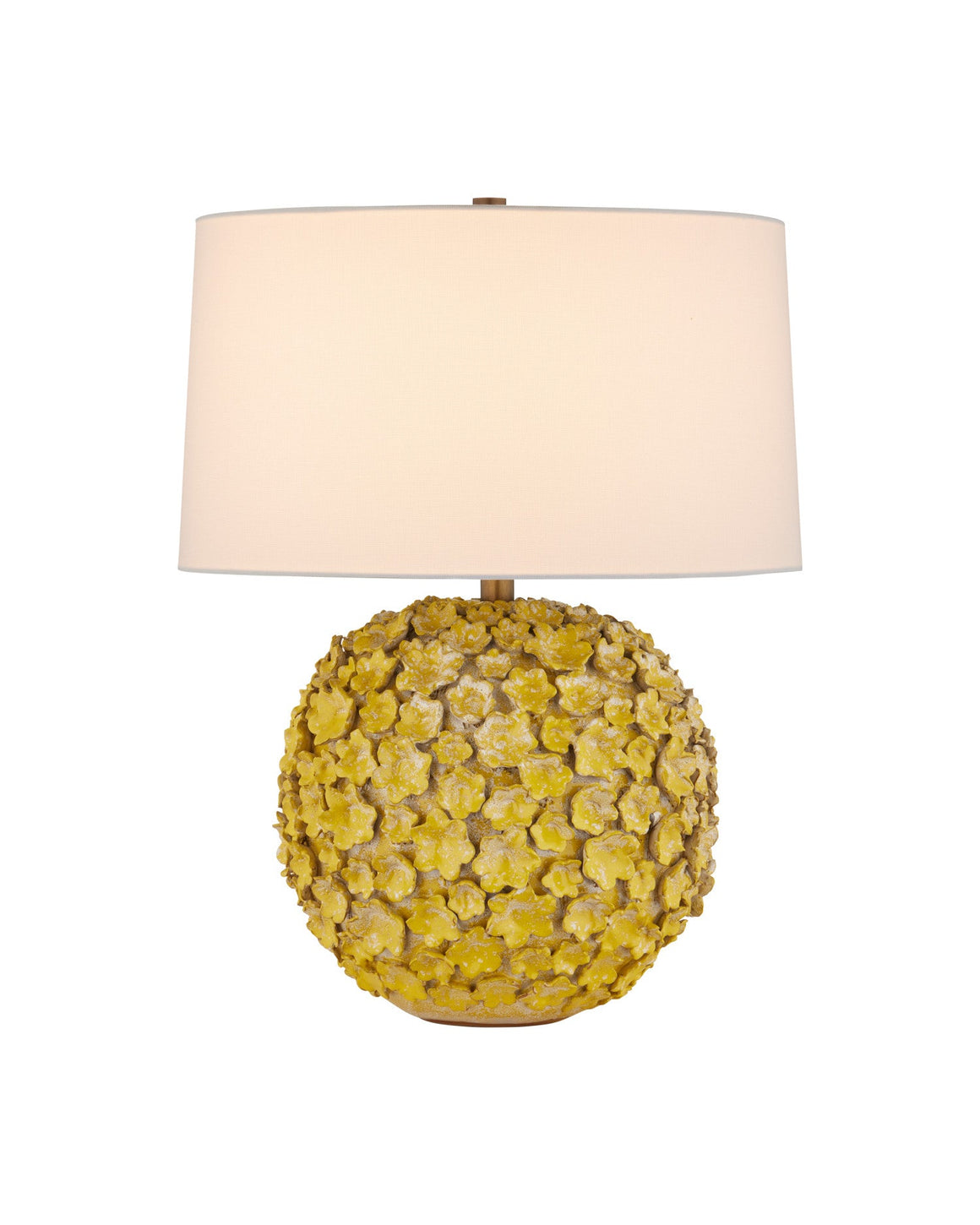 Mantilla Yellow Table Lamp
