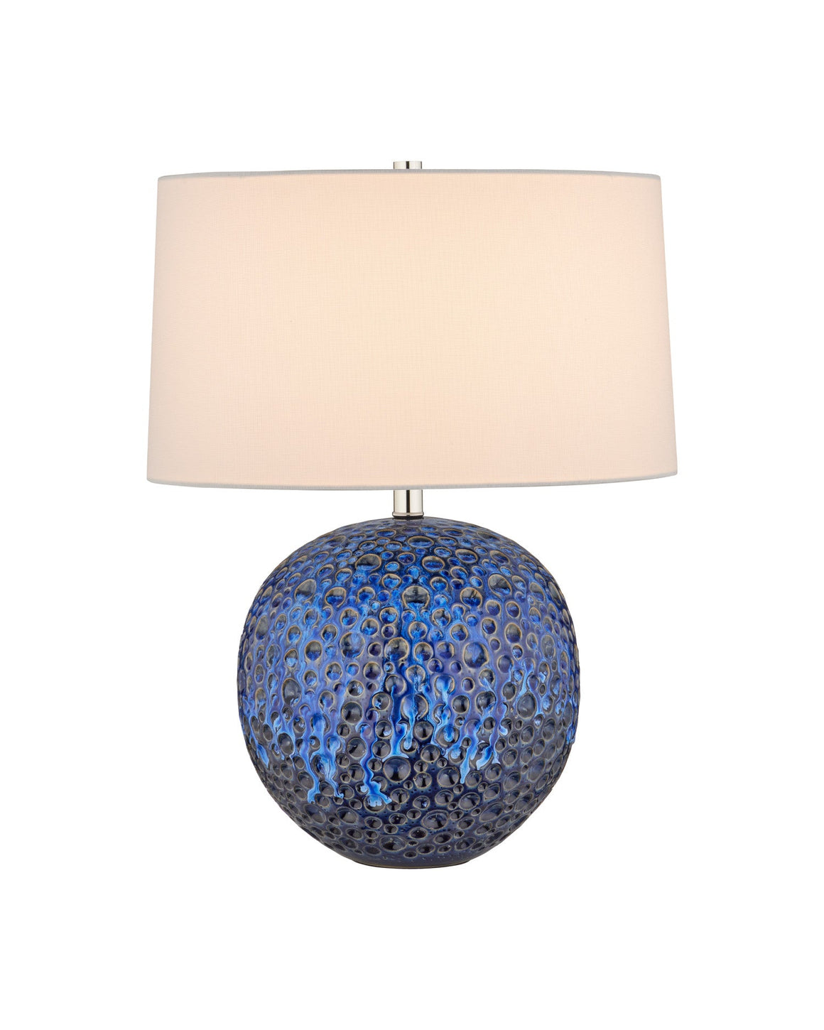 Mantilla Blue Table Lamp