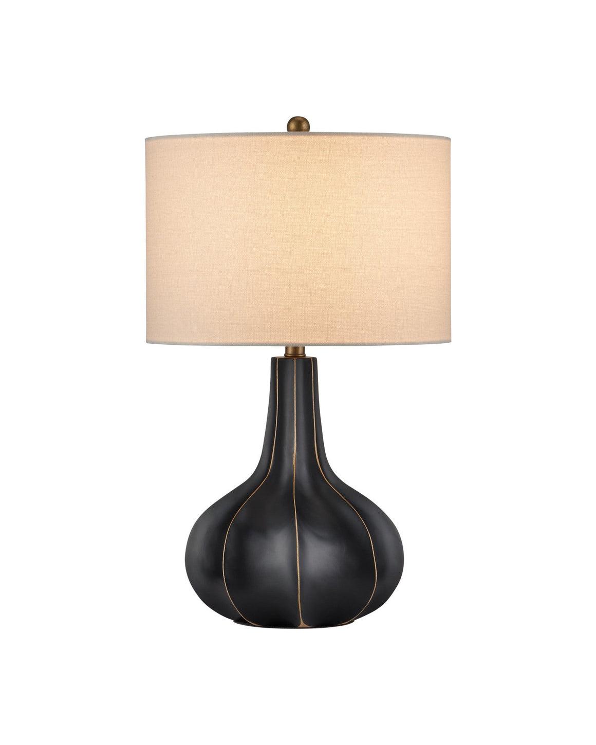 Bonbori Black Table Lamp