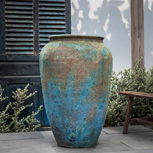Porto Jar - Blue Verdigris - Set of 1