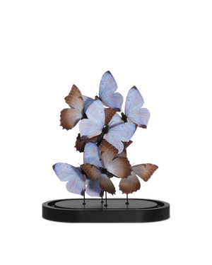 Rue de Bac Lilac Medium Butterflies