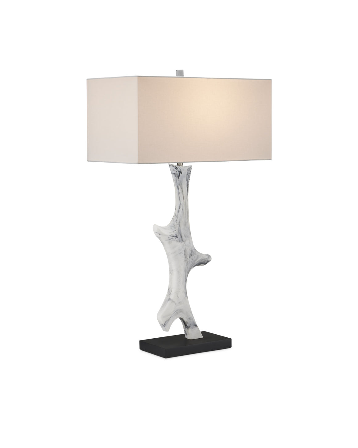 Devant White Table Lamp