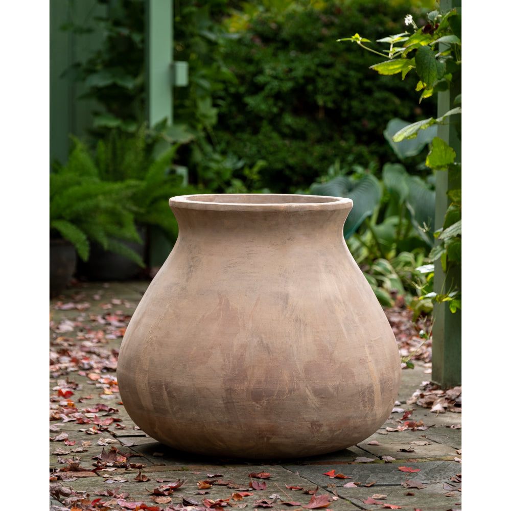 Venasque Glazed Jar Planter - Antico Terra Cotta