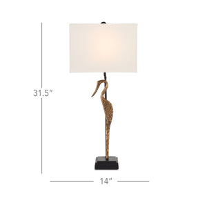Antigone Brass Table Lamp