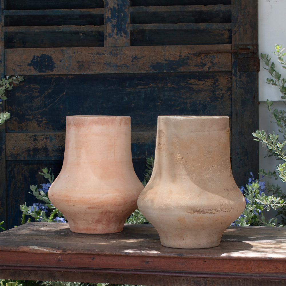 Zuma Glazed Terra Cotta Jar Planter – Set of 4