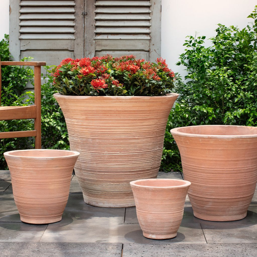 Lapo Terra Cotta Planter - Set of 4