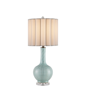 Celadon Crackle Table Lamp