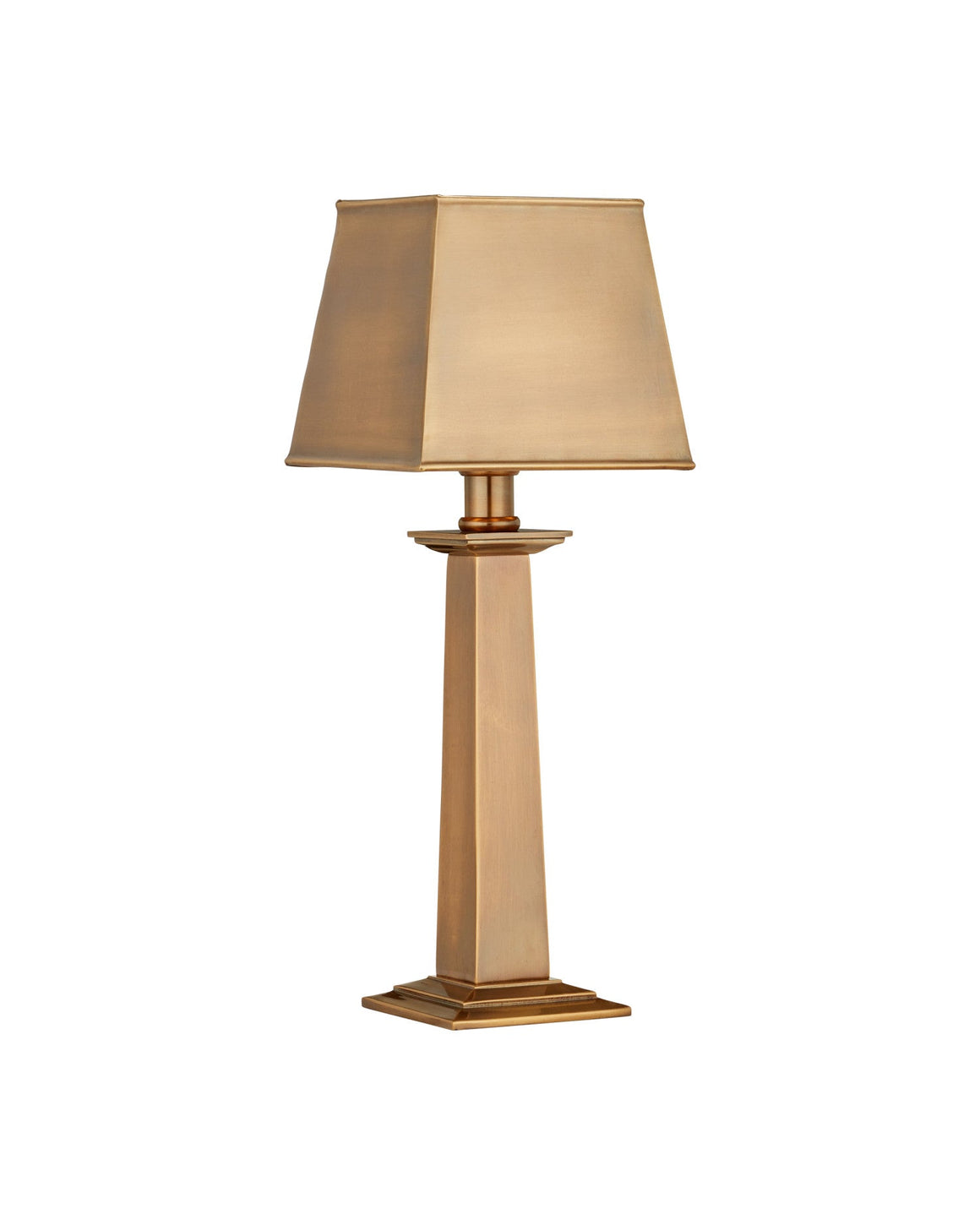 Wander Antique Brass Cordless Table Lamp