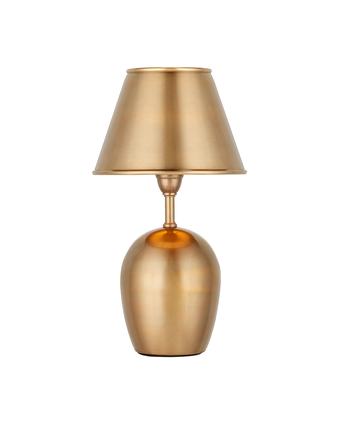 Volley Antique Brass Cordless Table Lamp