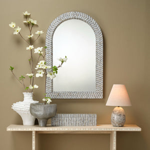 Beverly Mother of Pearl Arch Wall Mirror