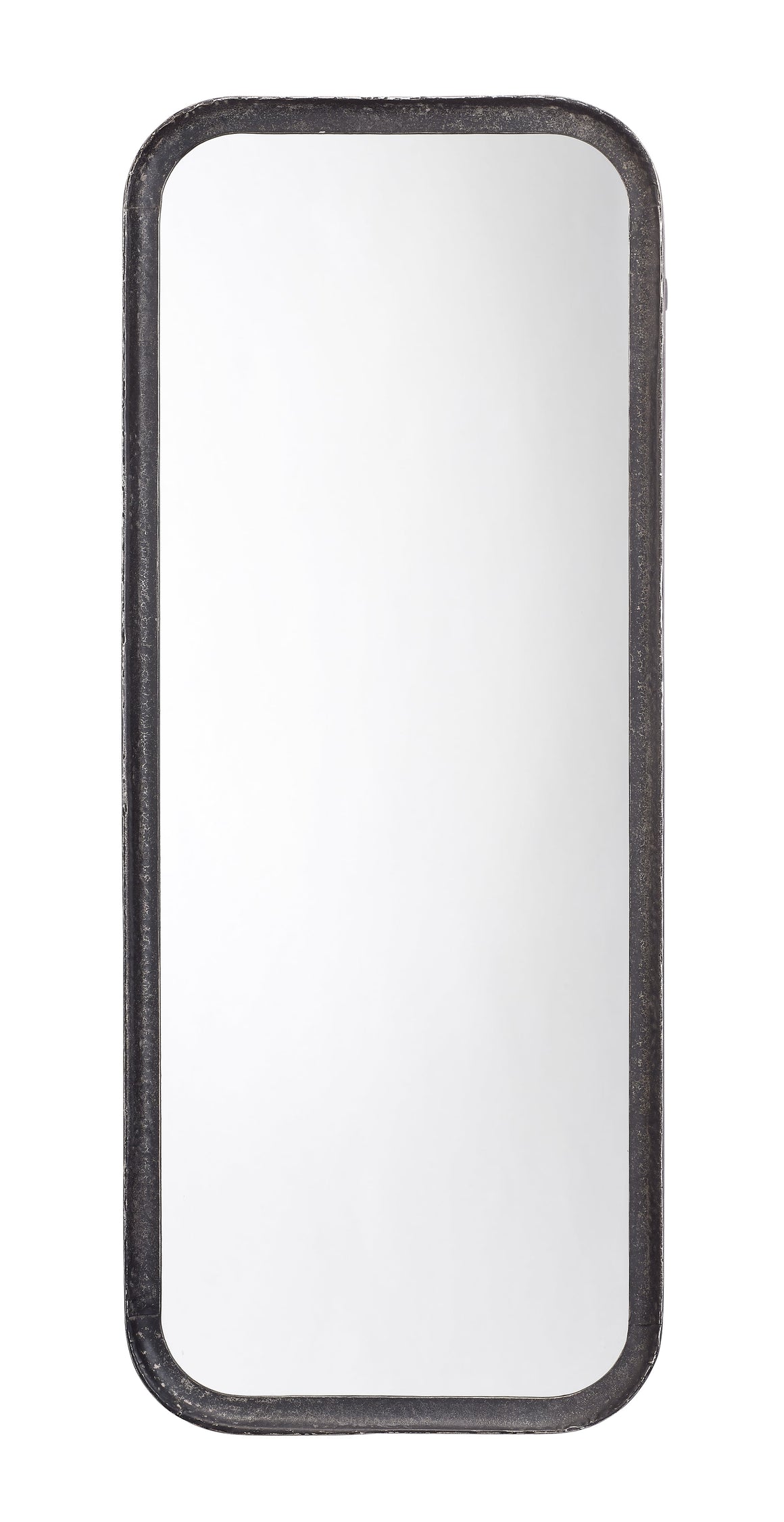 Capital Iron Rectangle Wall Mirror, Distressed Black