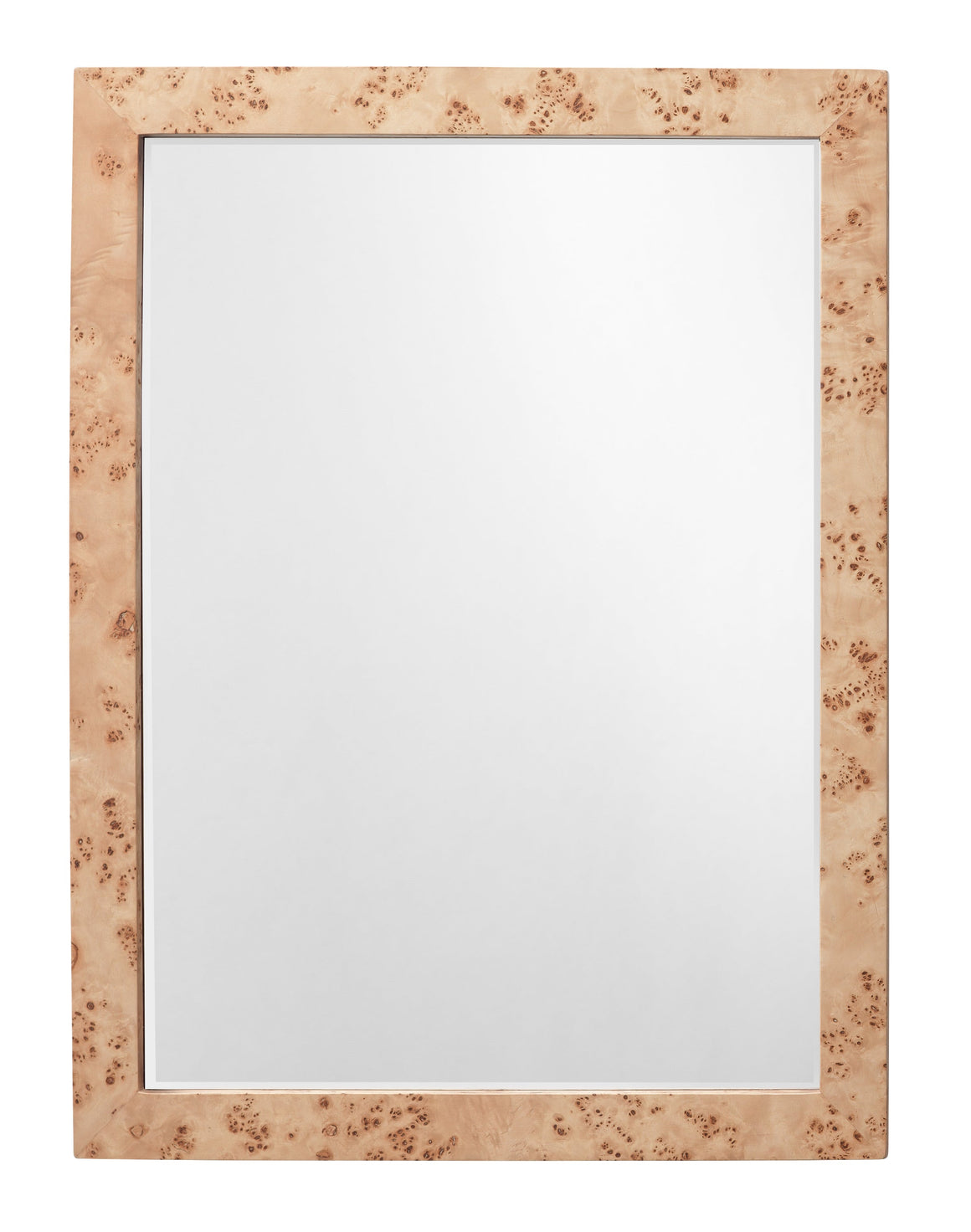 Chandler Rectangle Wood Wall Mirror, Natural
