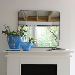 Elemental Antique Mercury Glass Wall Mirror, Large