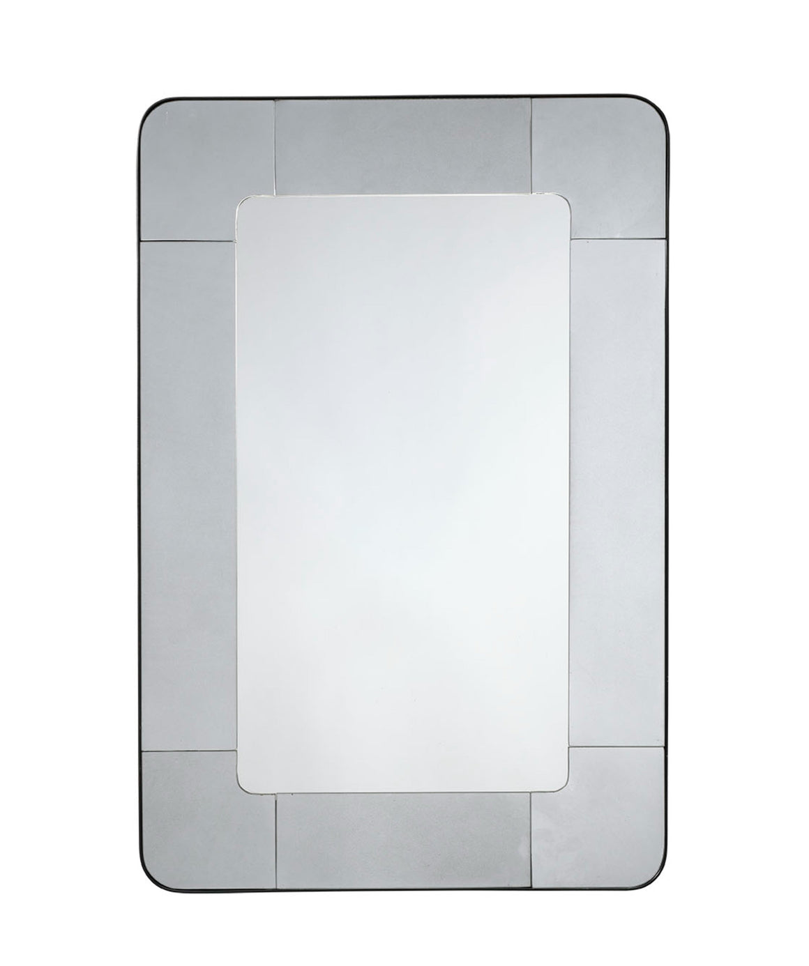 Elemental Antique Mercury Glass Wall Mirror, Small