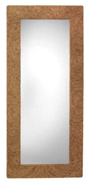 Harbor Seagrass Rectangle Floor Mirror