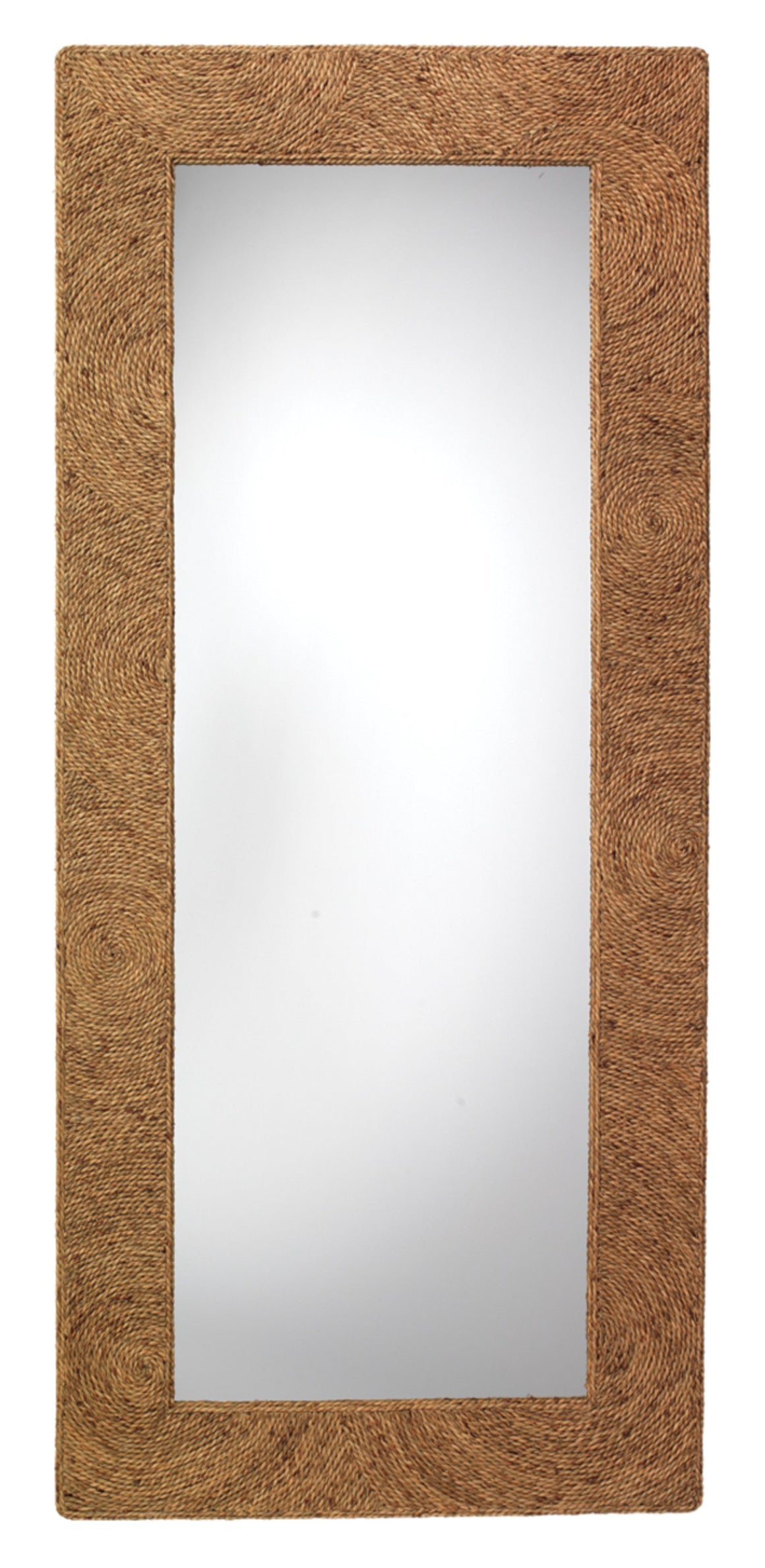 Harbor Seagrass Rectangle Floor Mirror