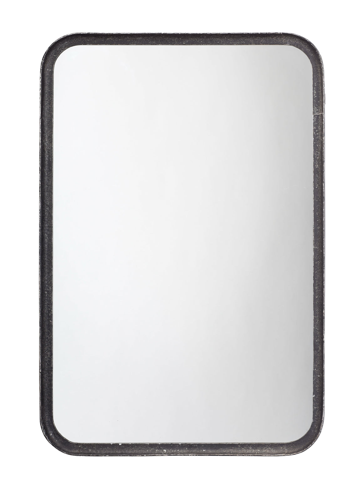 Principle Iron Wall Mirror, Black