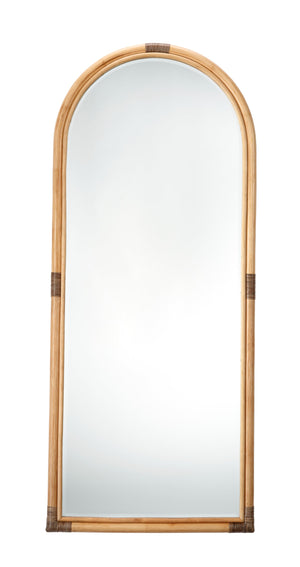 Saltwater Arch Floor Mirror, Natural