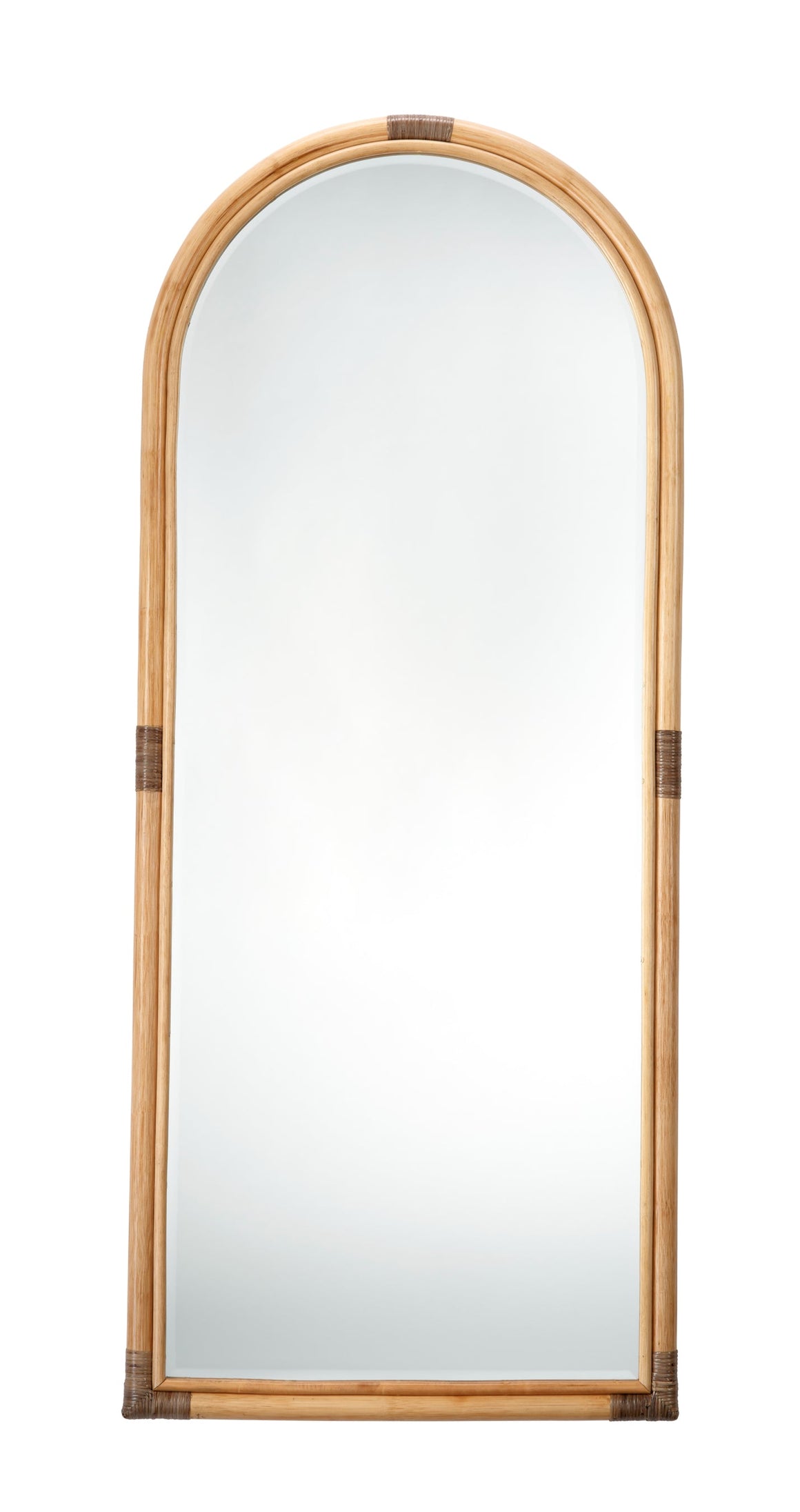 Saltwater Arch Floor Mirror, Natural