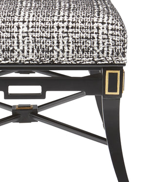 Scarlett Black Bench - Marrazzo Tuxedo